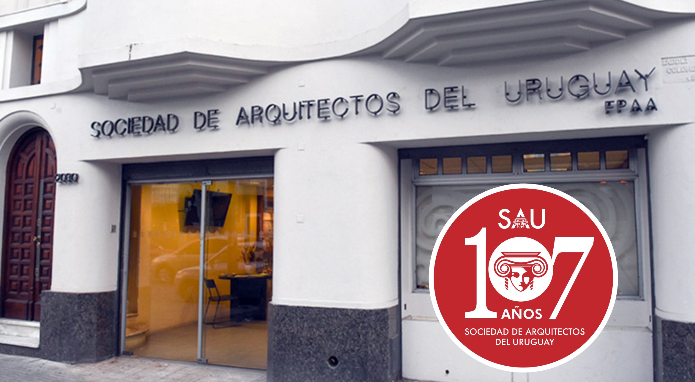 107 años de la Sociedad de Arquitectos del Uruguay.